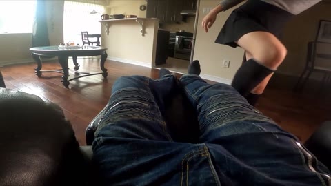OMG! Roommate in Bodystockings Takes Condom Off in Front of My Wife – Cuckold Creampie
